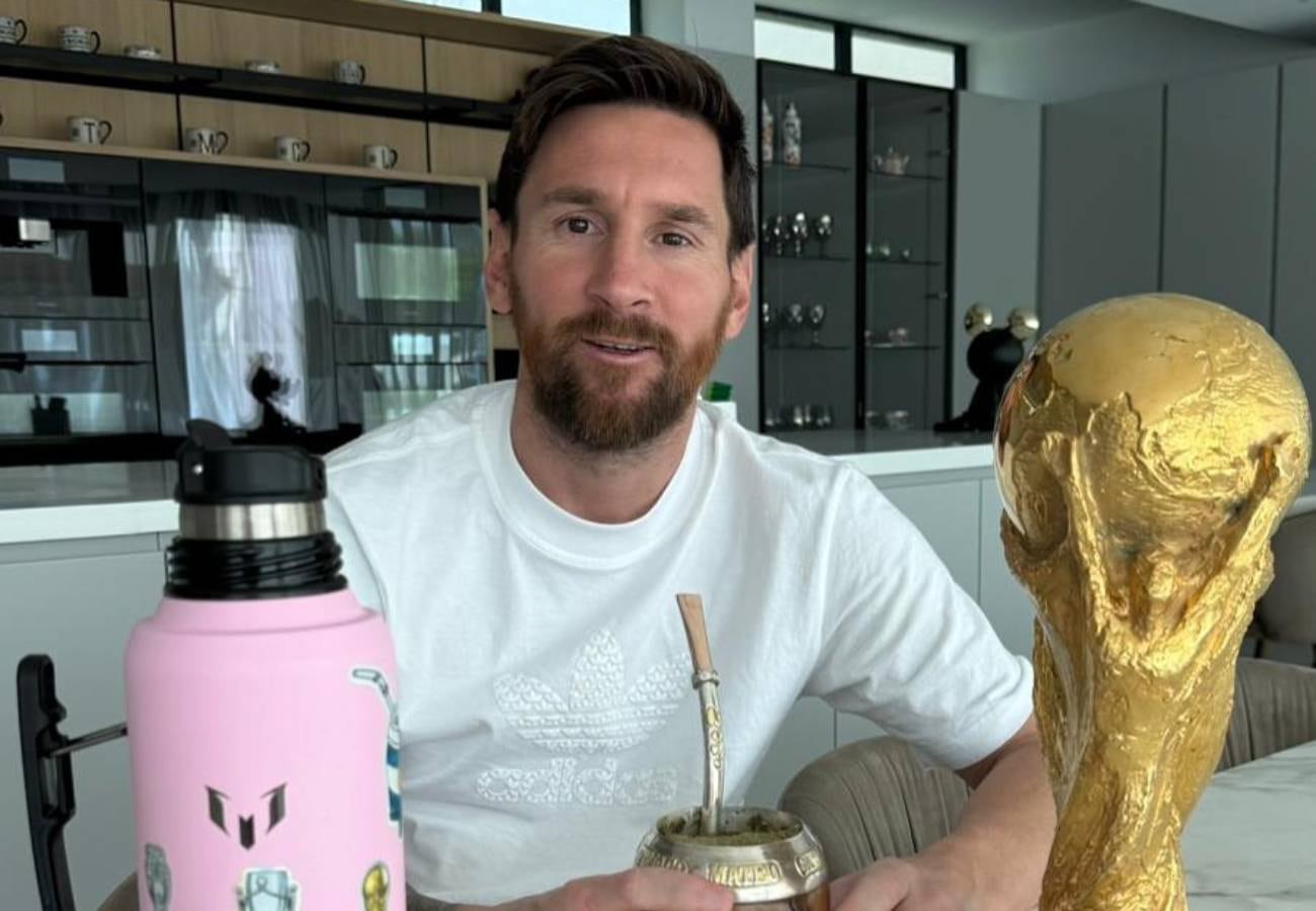 Lionel Messi celebró el segundo aniversario de la final del Mundial de Qatar 2022.