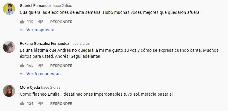 Enojo en redes sociales por el rechazo a Andrés Cantos en La Voz - 