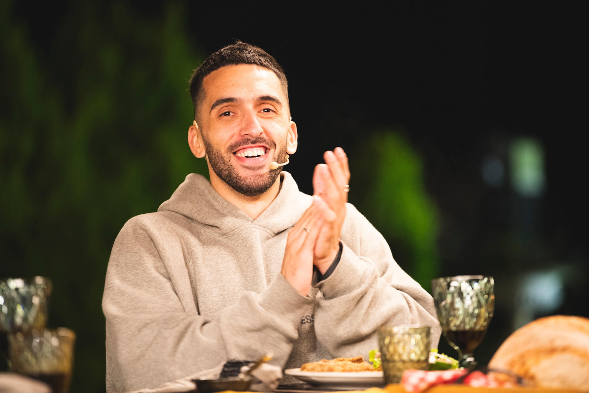 Durante la cena, Campazzo habló de su paso por la NBA