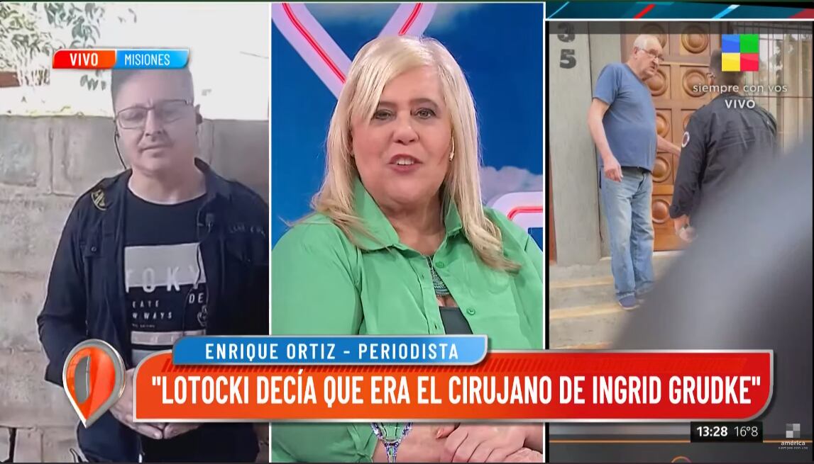 El médico decía que era el cirujano de Ingrid Grudke