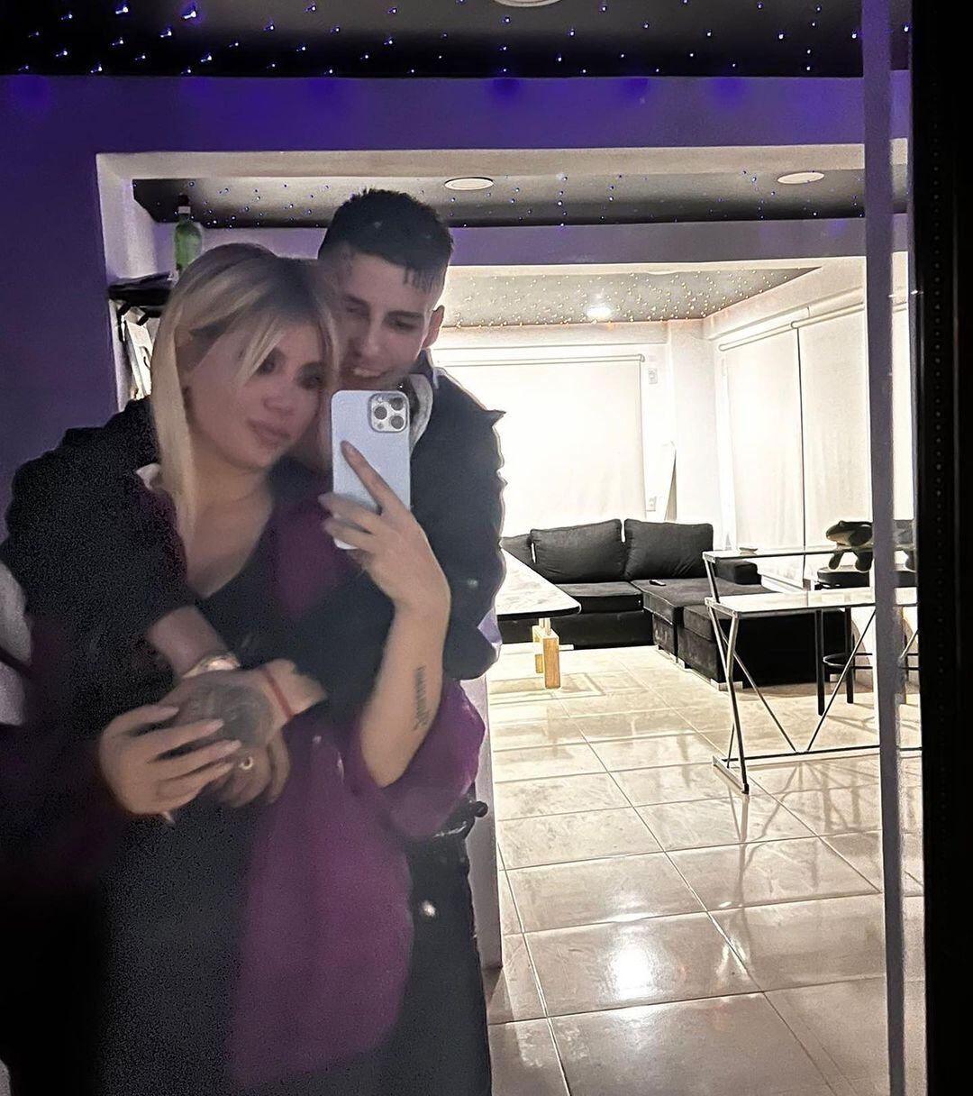 L-Gante compartió imágenes inéditas con Wanda Nara