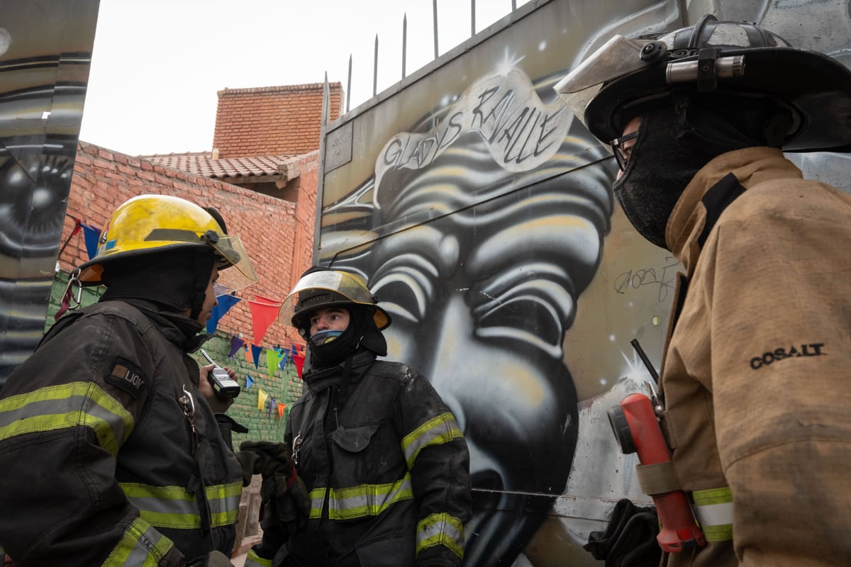 La Enkosala Gladys Ravalle quedó destruida por un incendio
Foto: Ignacio Blanco / Los Andes 