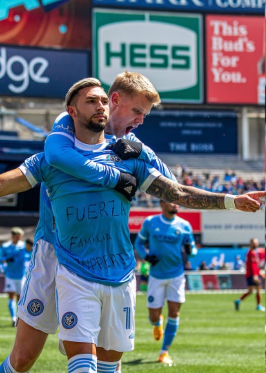 La emotiva historia detrás del festejo de los goles del “Taty” Castellanos el día en que hizo historia. Foto: Instagram @tatycastellanos11