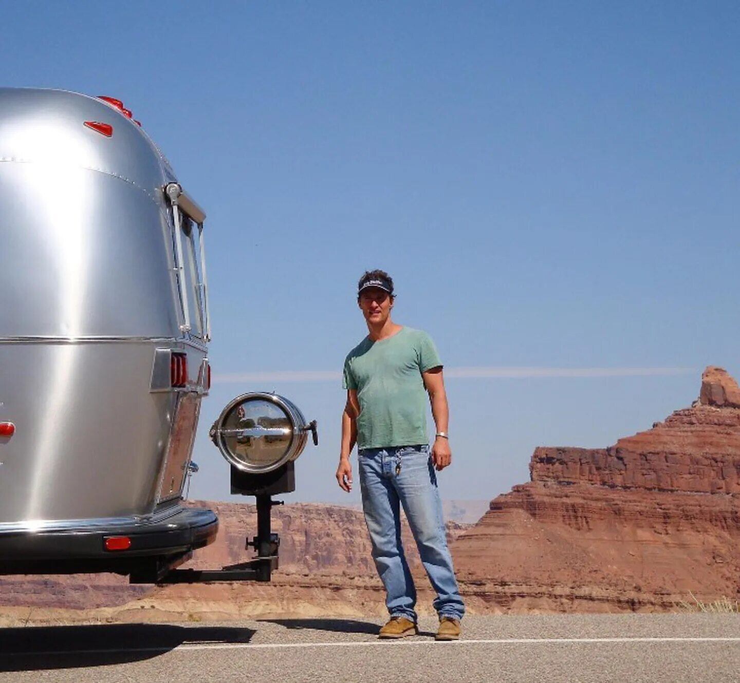 Matthew McConaughey vive en una casa rodante.