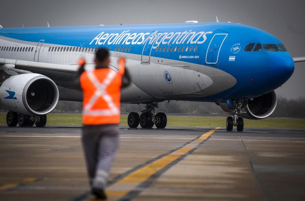 Aerolíneas Argentina. Foto: Gentileza / La Voz