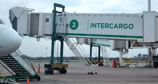 La empresa estatal Intercargo: el personal hizo un paro sorpresivo este miércoles y dejó a pasajeros retenidos en los aviones (no afectó a Aerolíneas Argentinas, sí a las compañías privadas) / Gentileza