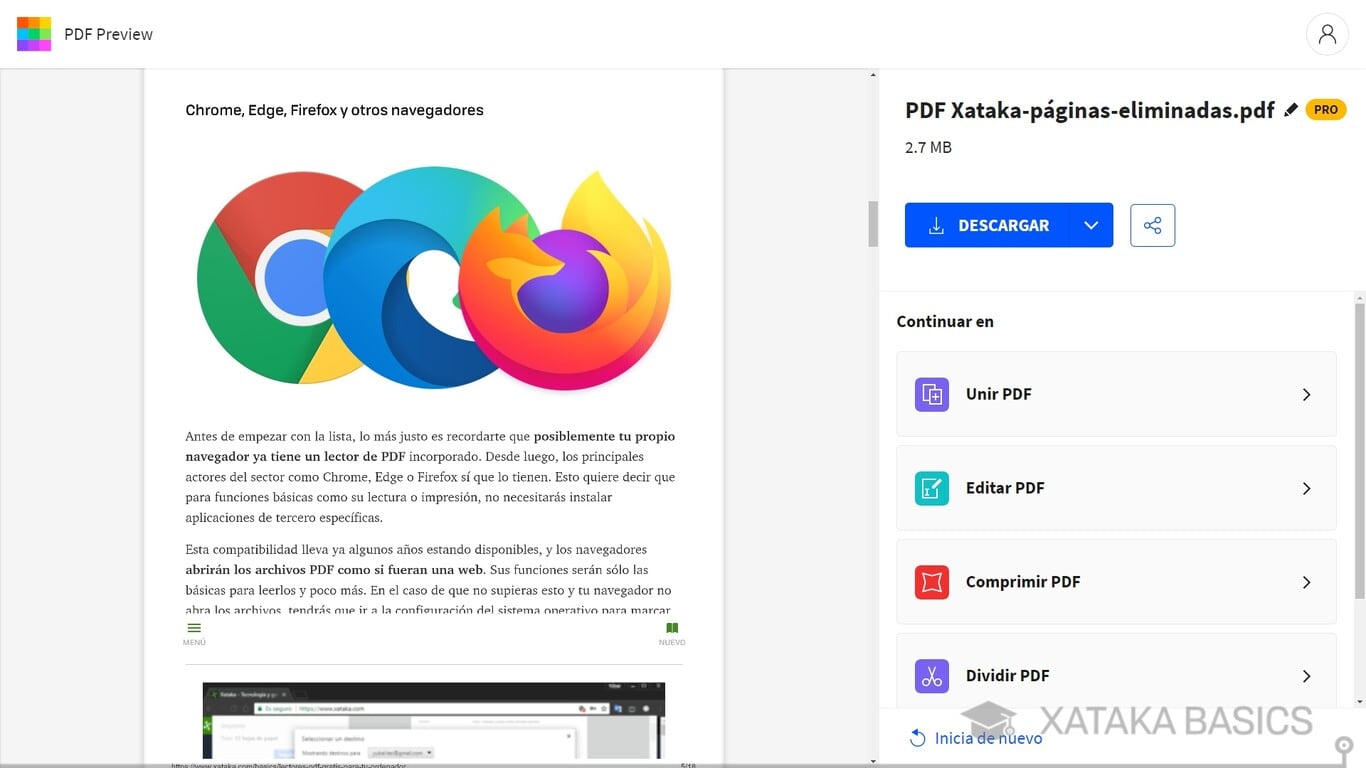 ¿Cómo eliminar páginas de un PDF de forma gratuita y sencilla? / Xataka