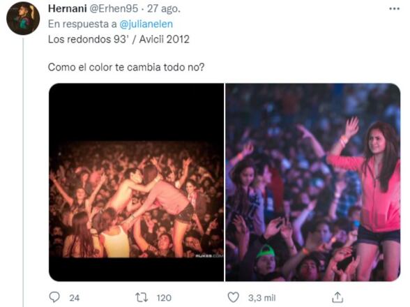 En Twitter iniciaron una campaña para dar con dos enamorados de un recital de Los Redonditos, pero era todo mentira.