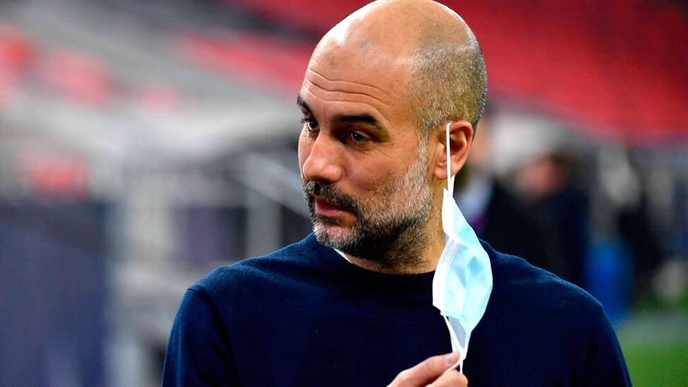 Pep Guardiola, uno de los mejores entrenadores del mundo. 