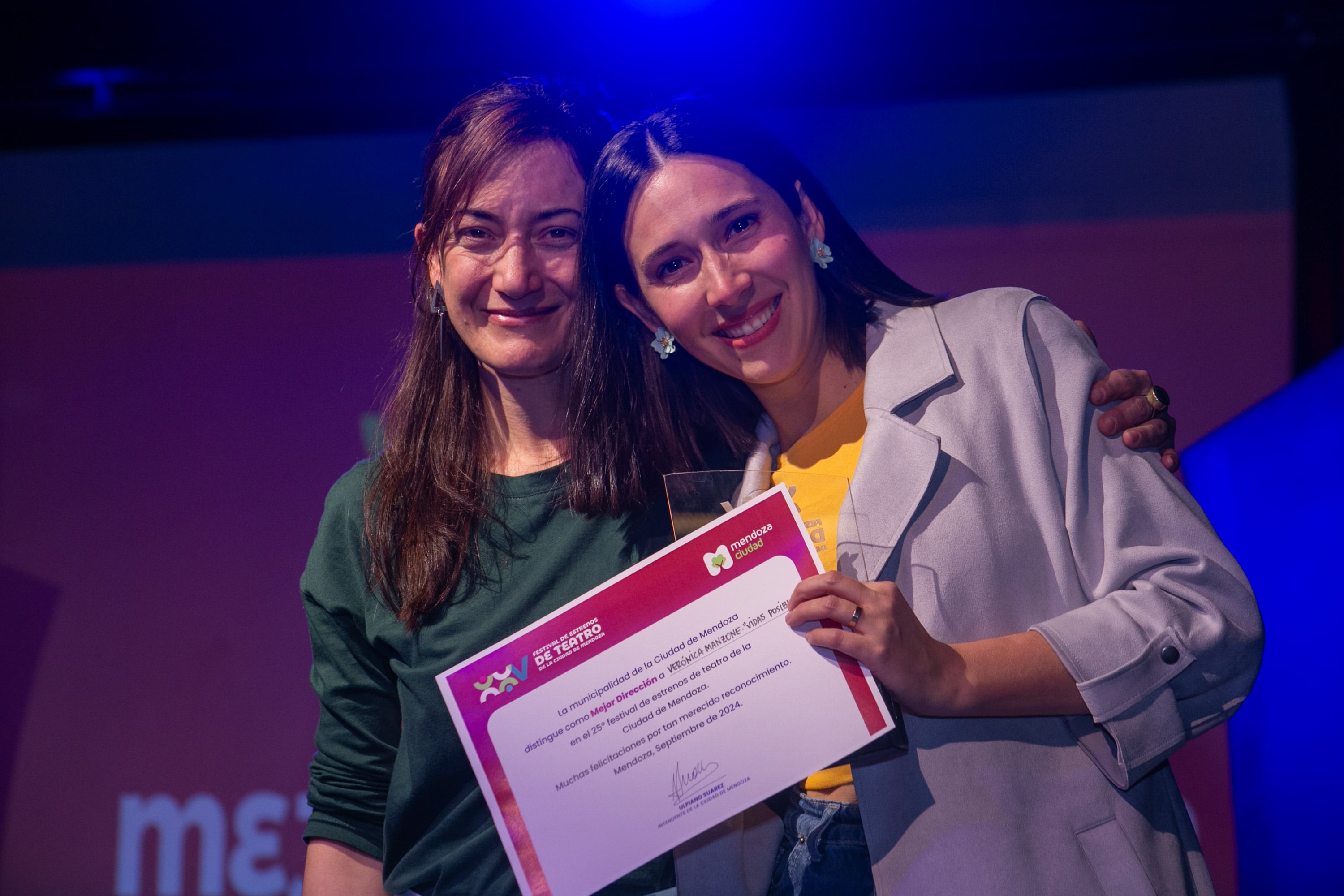 Lo mejor del teatro mendocino fue premiado en el teatro Quintanilla