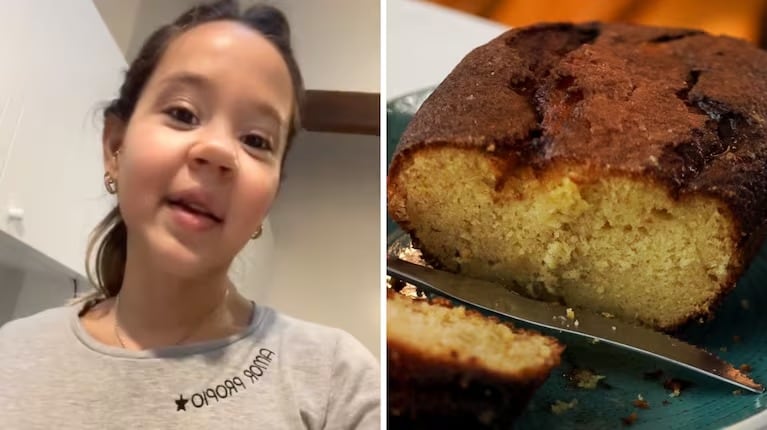 La artista enseñó la receta de su budín favorito