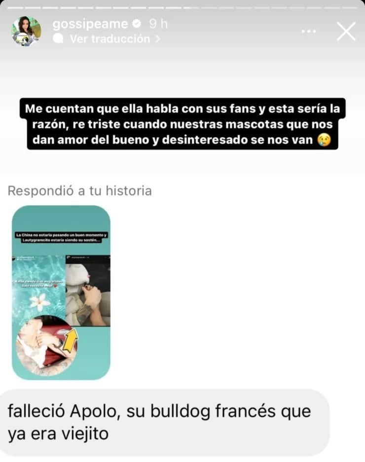 La actriz y cantante hizo un posteo que alertó a sus seguidores.