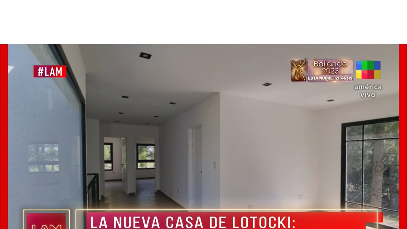 La nueva casa de Aníbal Lotocki.