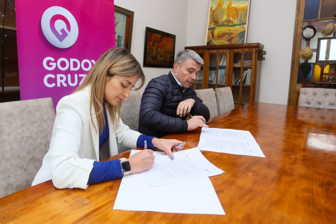 Godoy Cruz se suma para cooperar con el Fondo de Agua del Río Mendoza. Foto: Municipalidad de Godoy Cruz.