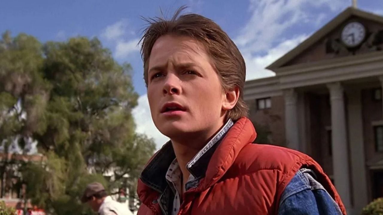 michael j fox en volver al futuro