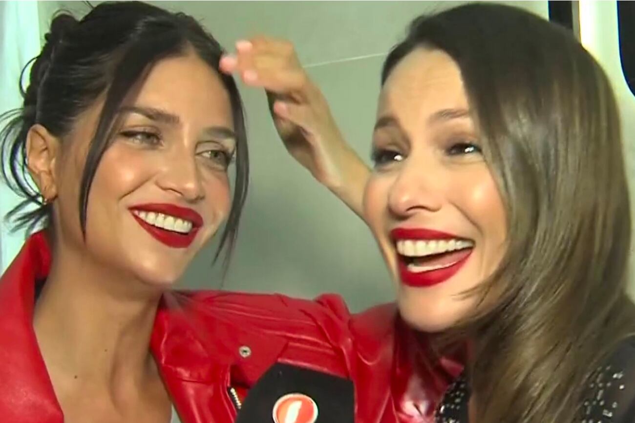 Zaira Nara y Pampita (Foto: Captura de pantalla)