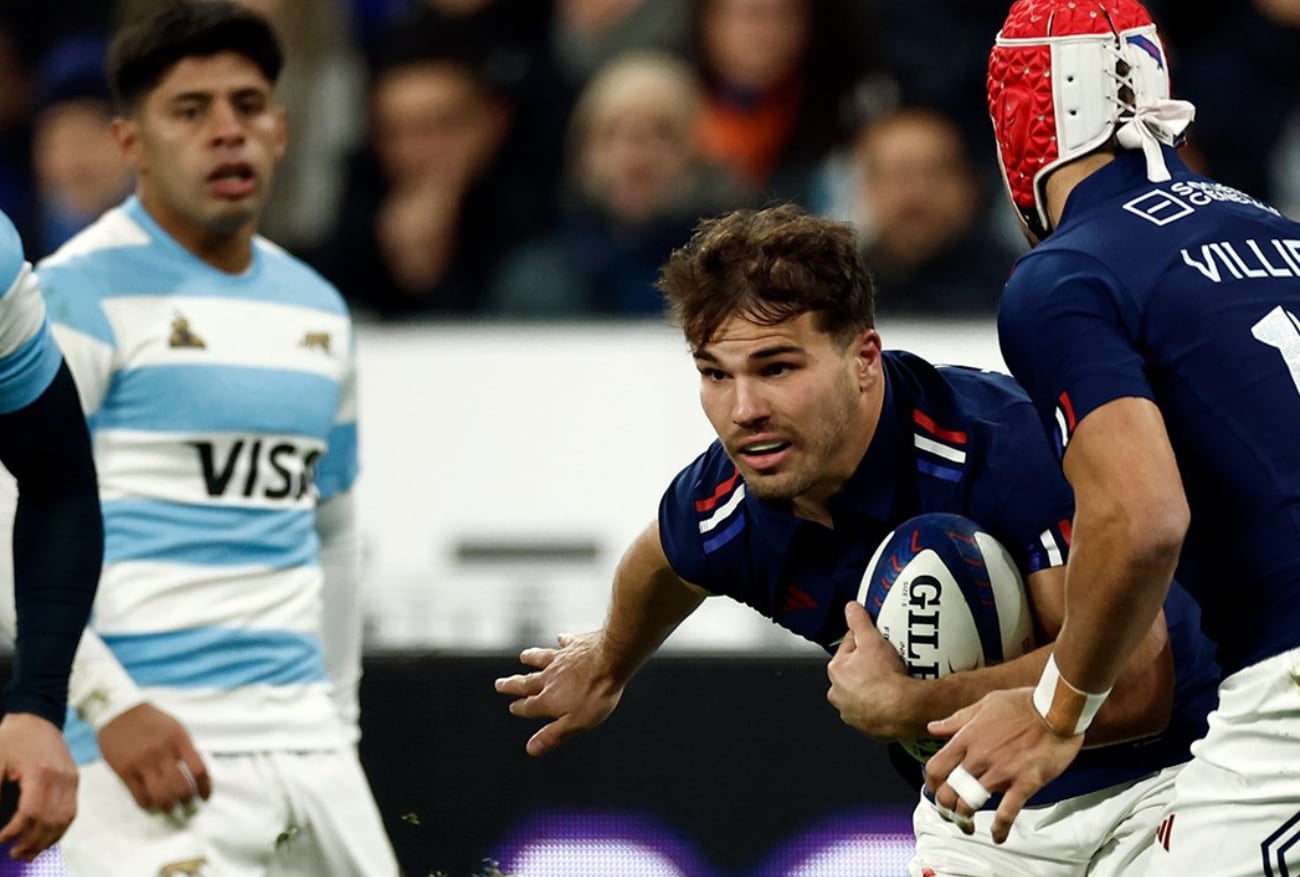 Antoine Dupont es fundamental en el andamiaje colectivo de Francia. /Foto: ESPN Scrum