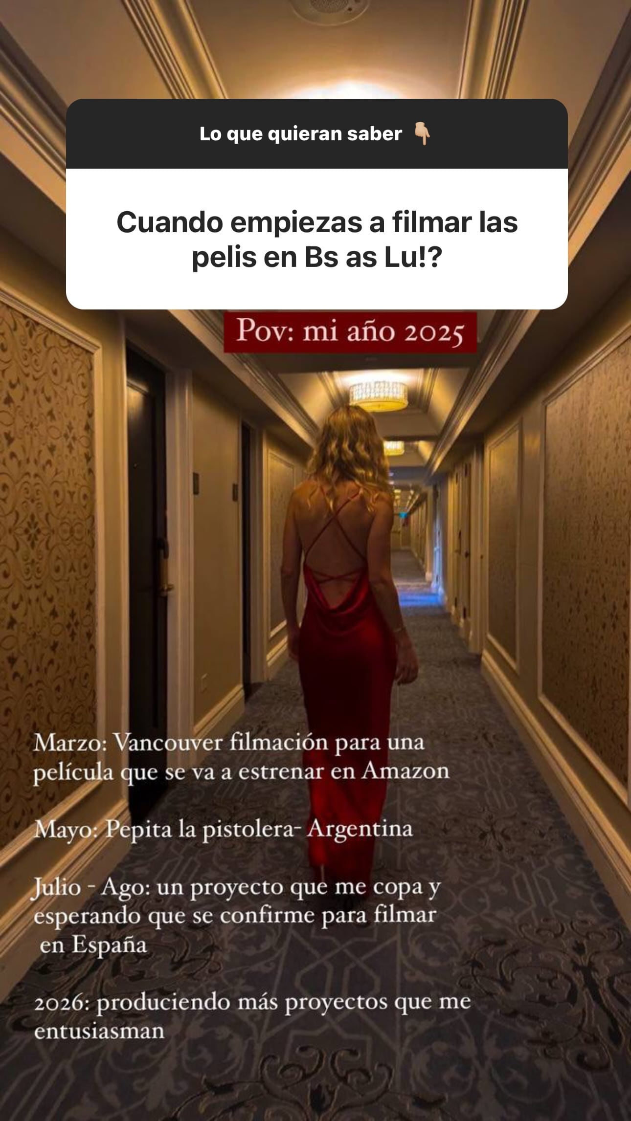 Luisana Lopilato rompió el silencio.