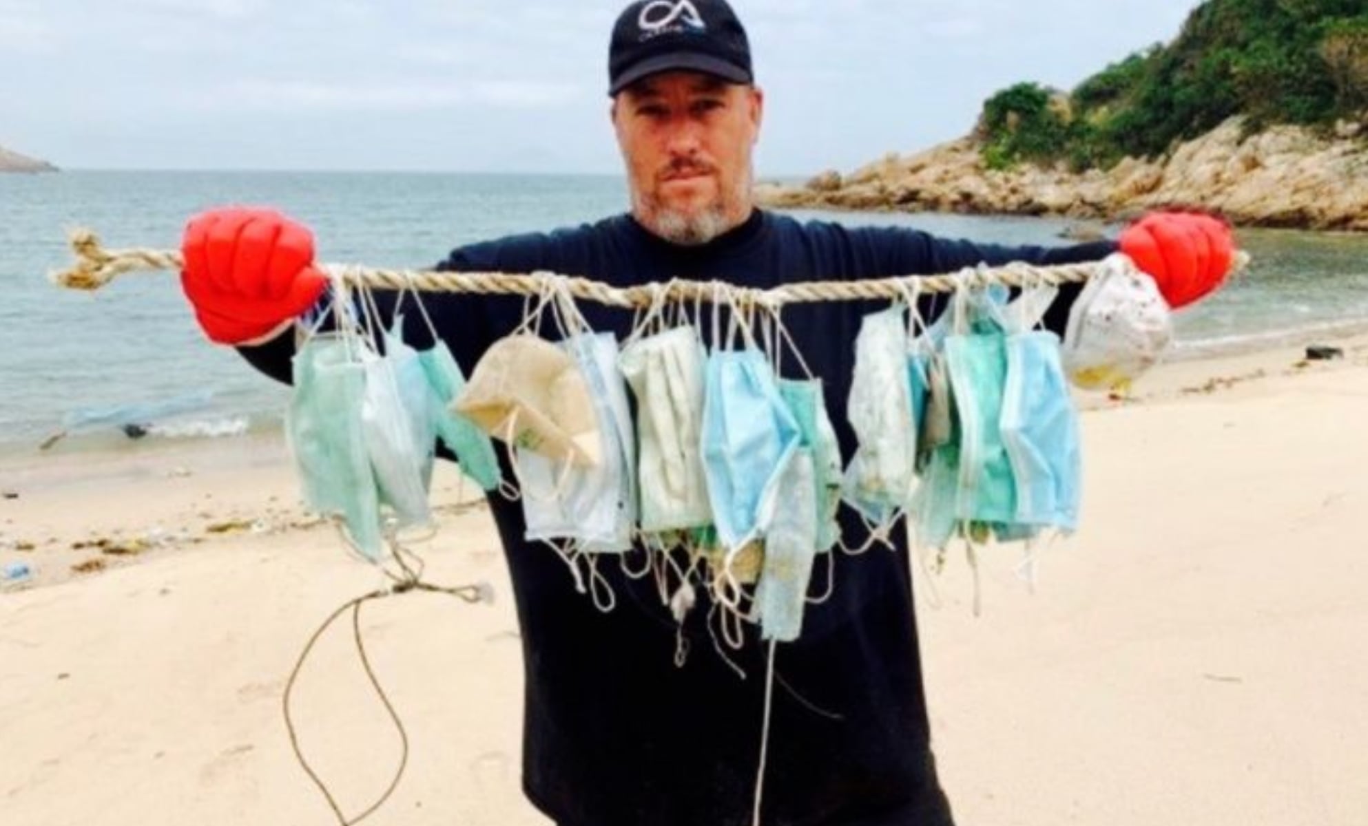 Algunos recolectados en una sola playa.