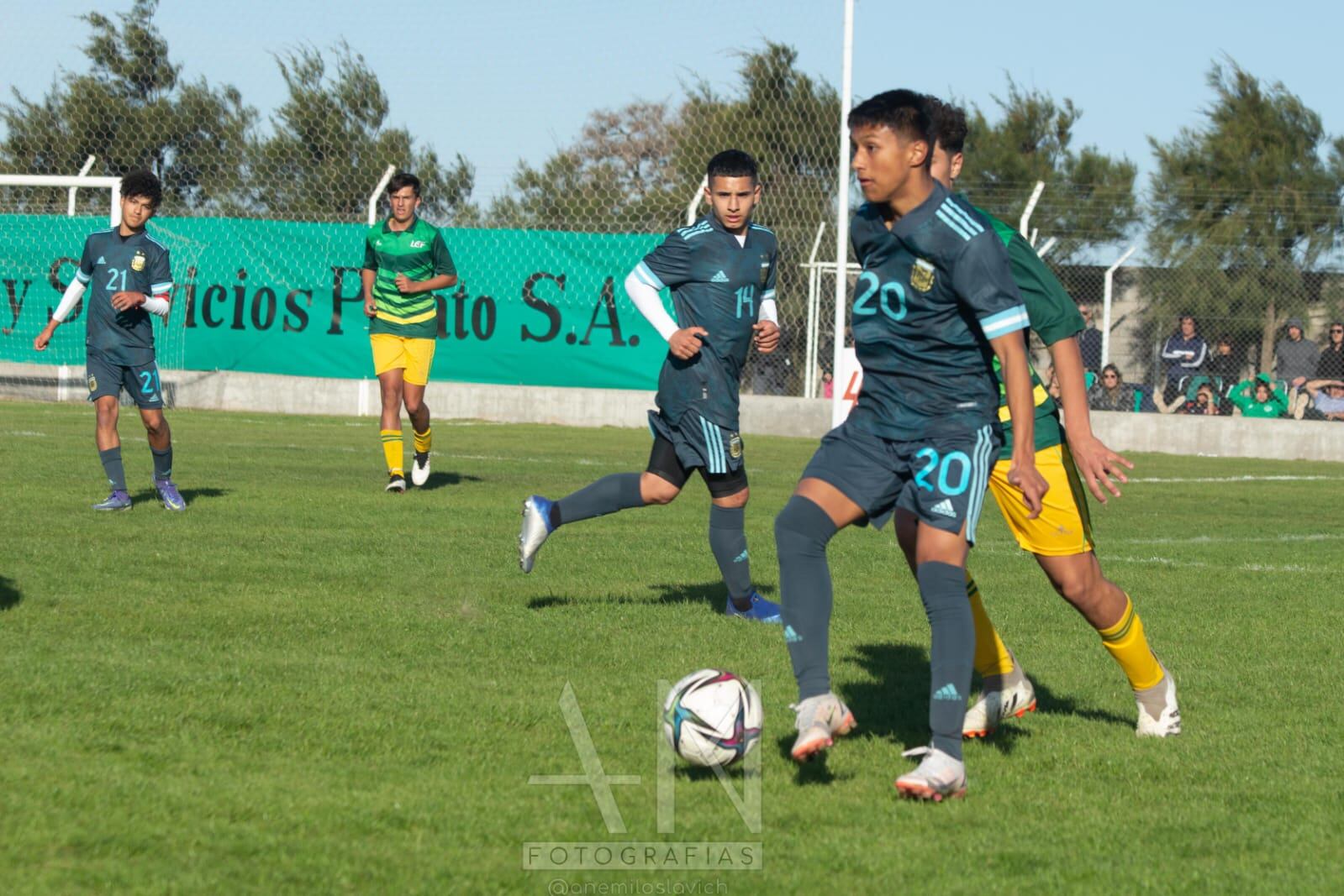 Las fotos del primer amistoso de Mati Busto, “la joya beltranina” en el Sub 15 de Argentina y con triunfo. Foto: Jorge Busto.