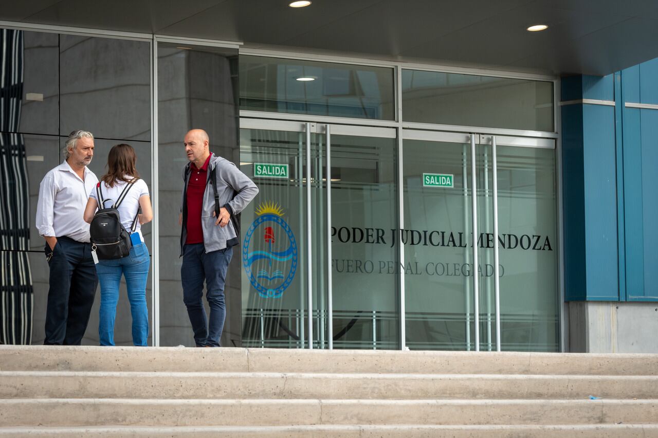 En el Polo Judicial hubo acatamiento a las medidas de fuerza. Foto: Ignacio Blanco / Los Andes 