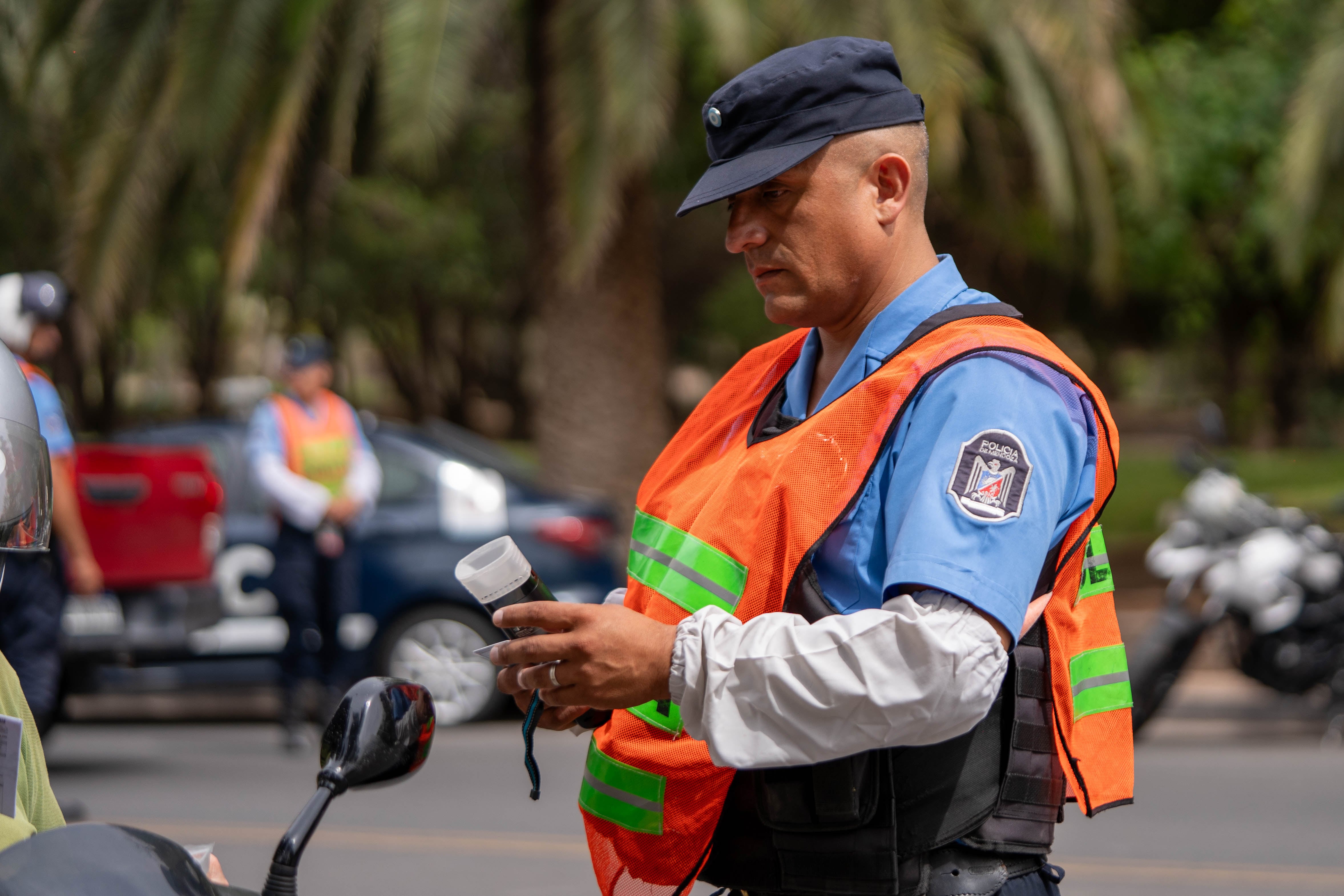 Controles de alcoholemia en Mendoza. Prensa Gobierno