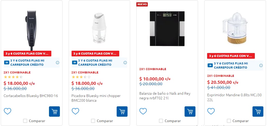 Ofertas de Carrefour durante este fin de semana largo.