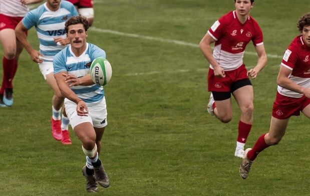 Rodrigo Isgró, integrante de Los Pumas 7's, bronce el Tokio 2020.