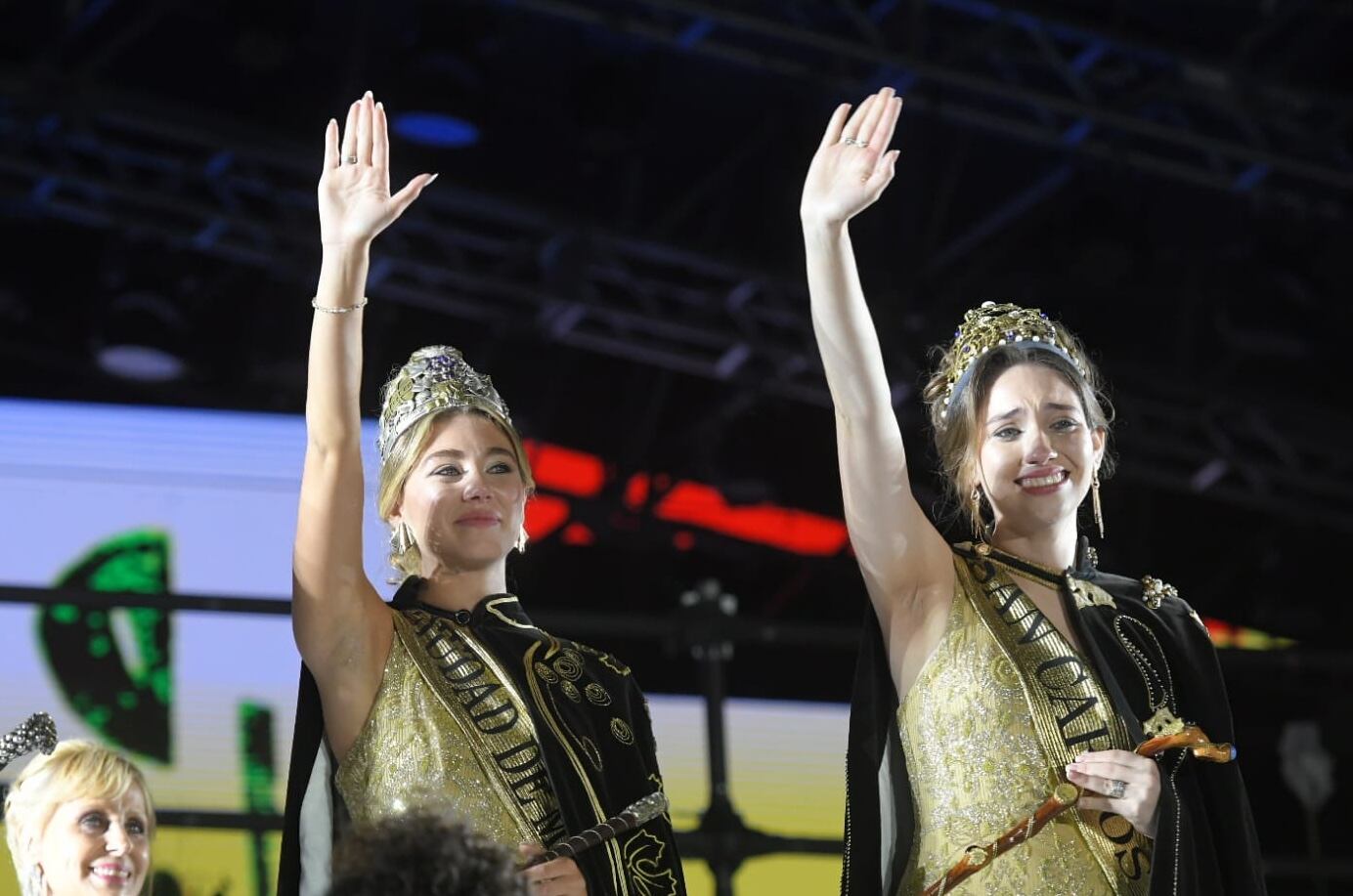 Agostina Saua es la nueva Reina Nacional de la Vendimia, quien representó a Ciudad de Mendoza, y como Virreina Nacional de la Vendimia fue coronada Rocío Neila, de San Carlos. Foto.: Ignacio Blanco / Los Andes