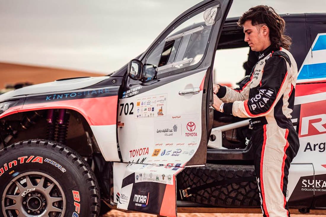 Juan Cruz Yacopini en el Dakar 2022. / Instagram