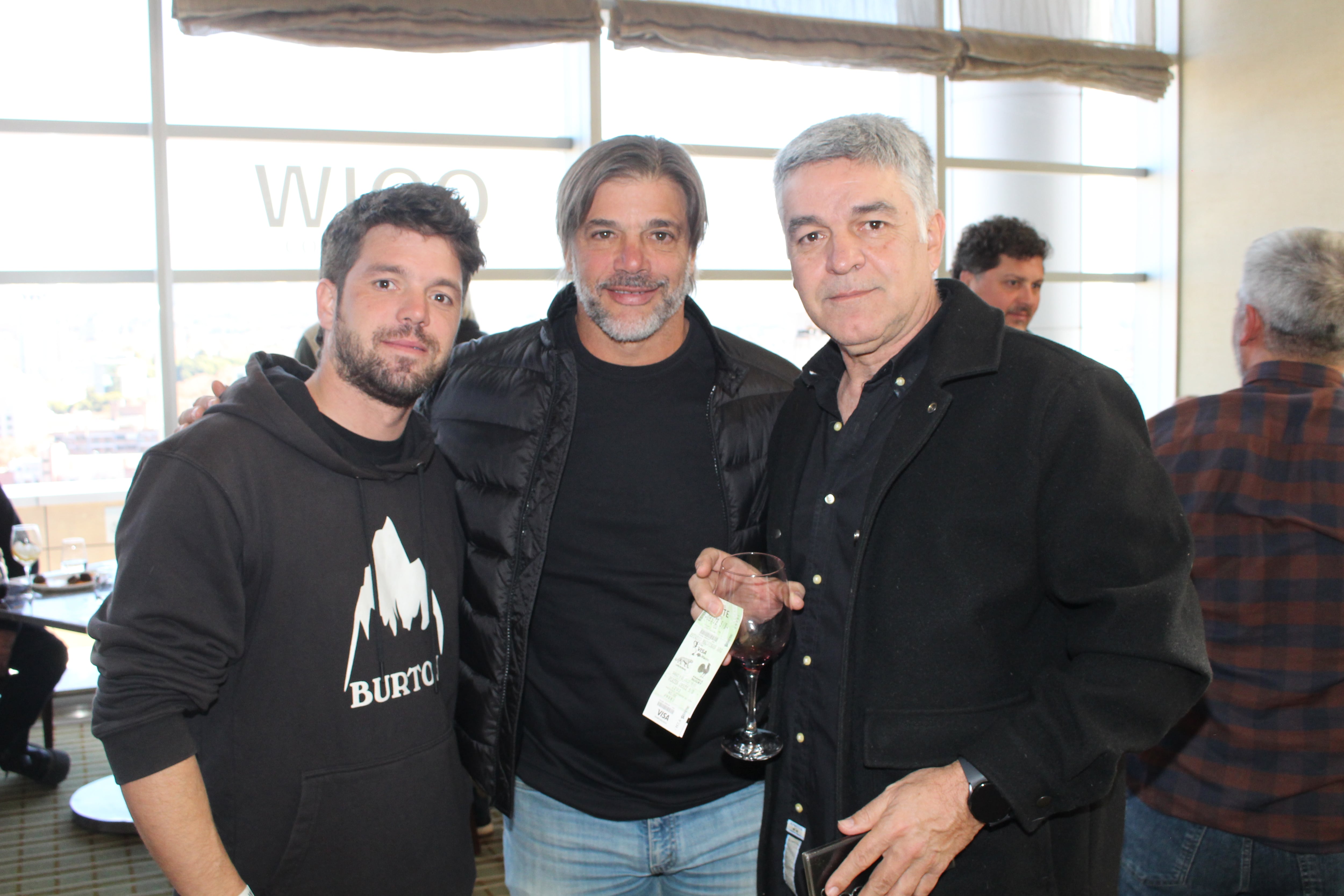 Ramiro Lucero, Pablo Cremaschi y Pablo Lucero.