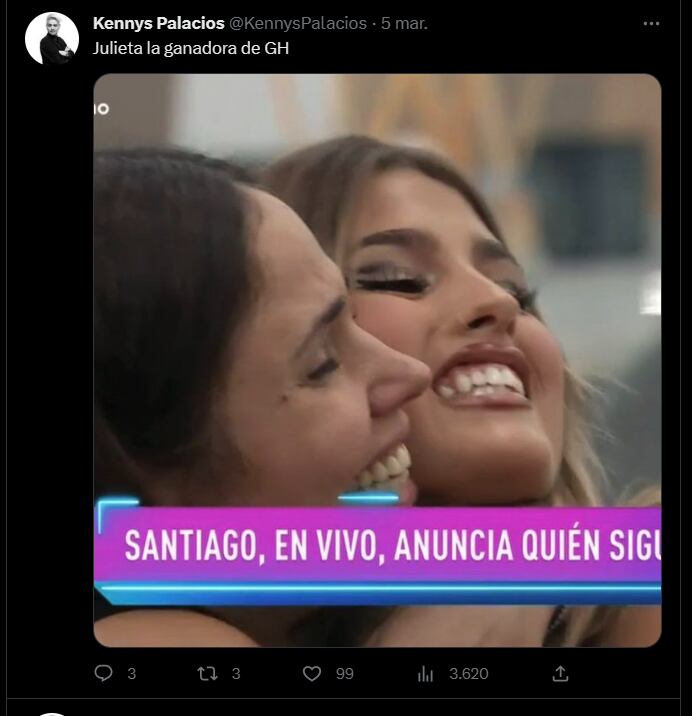 El mejor amigo de Wanda es fan de Gran Hermano