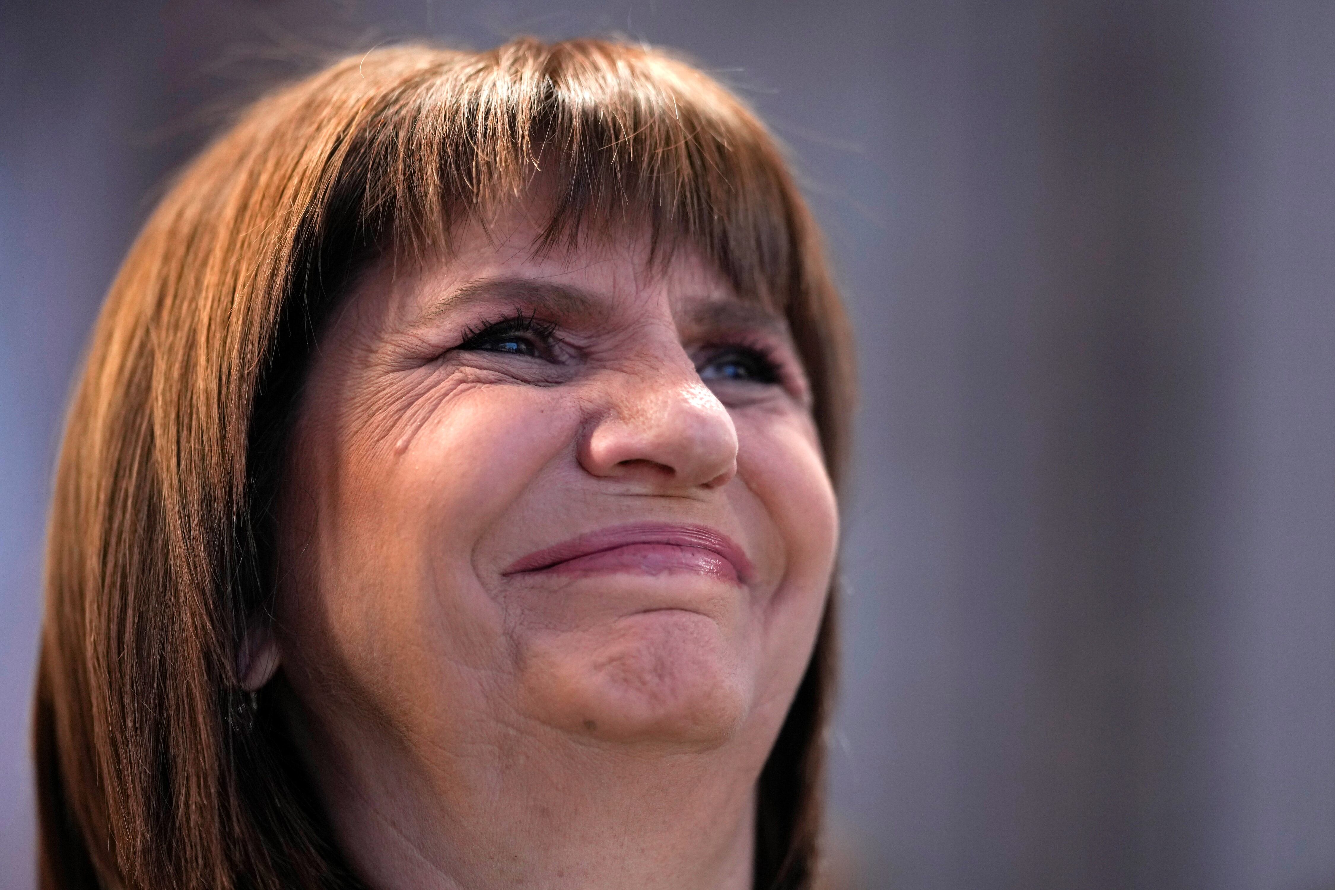 Patricia Bullrich. (AP)