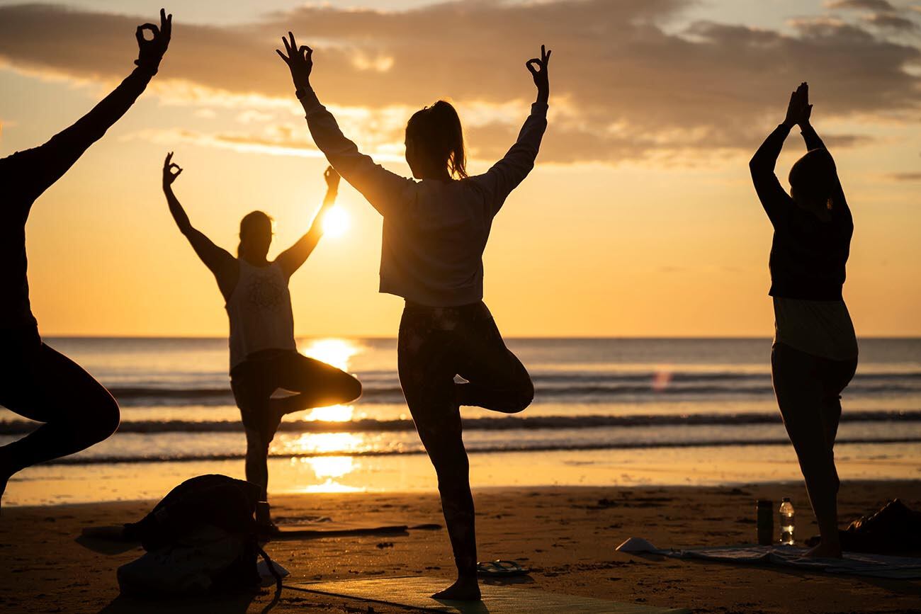 Asanas: las posturas del yoga. 