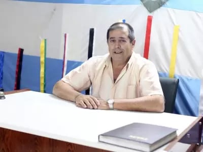 Alberto Pérez Gasul, presidente de la Liga Sanrafaelina de Fútbol