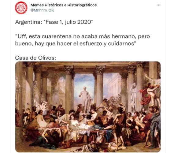 Memes historicos via Twitter