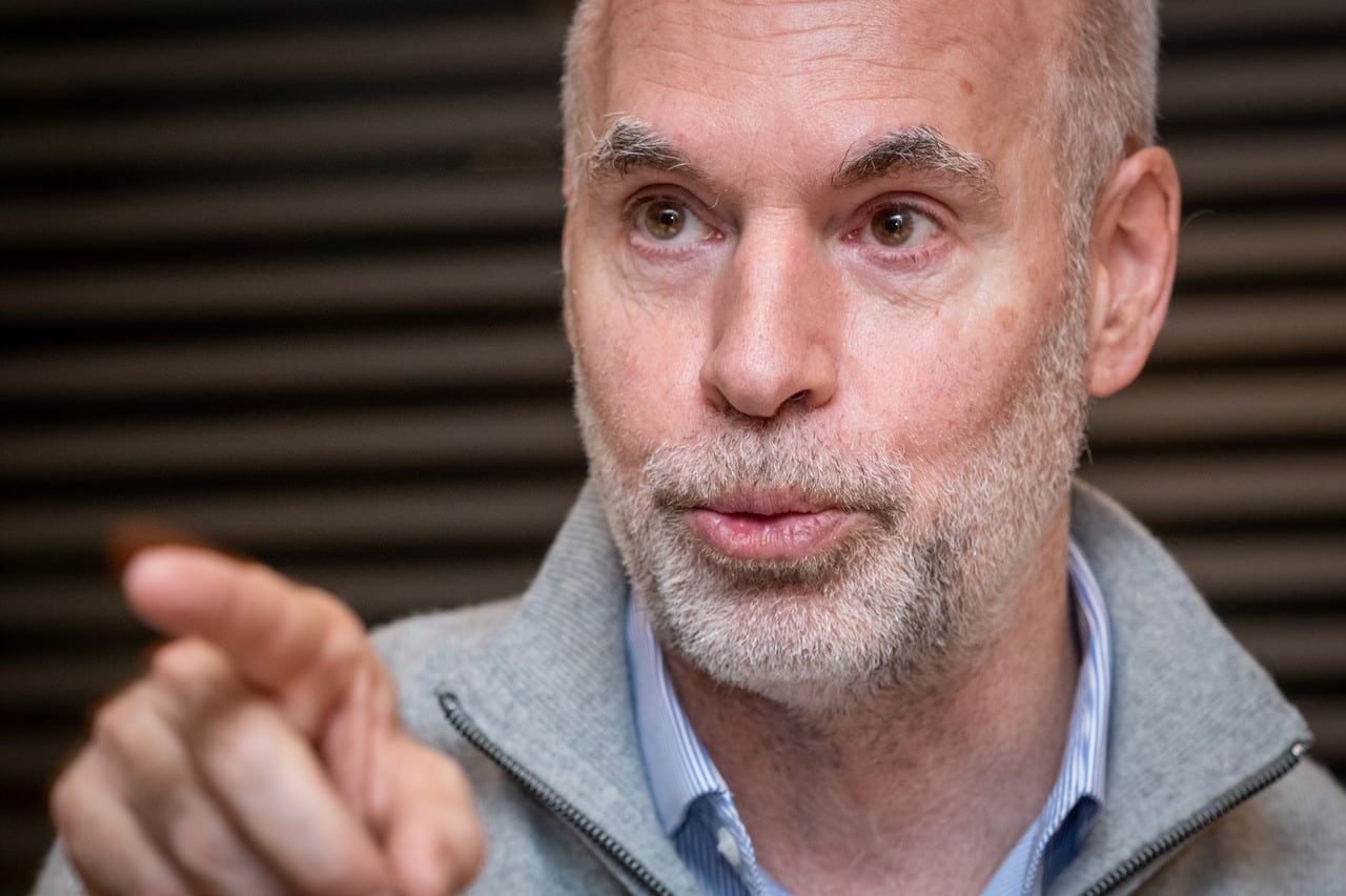 El jefe de gobierno de la ciudad autónoma de Buenos Aires Horacio Rodriguez Larreta, llegó a Mendoza para acompañar la candidatura de Alfredo Cornejo. 
 retrato

 Foto: Ignacio Blanco / Los Andes