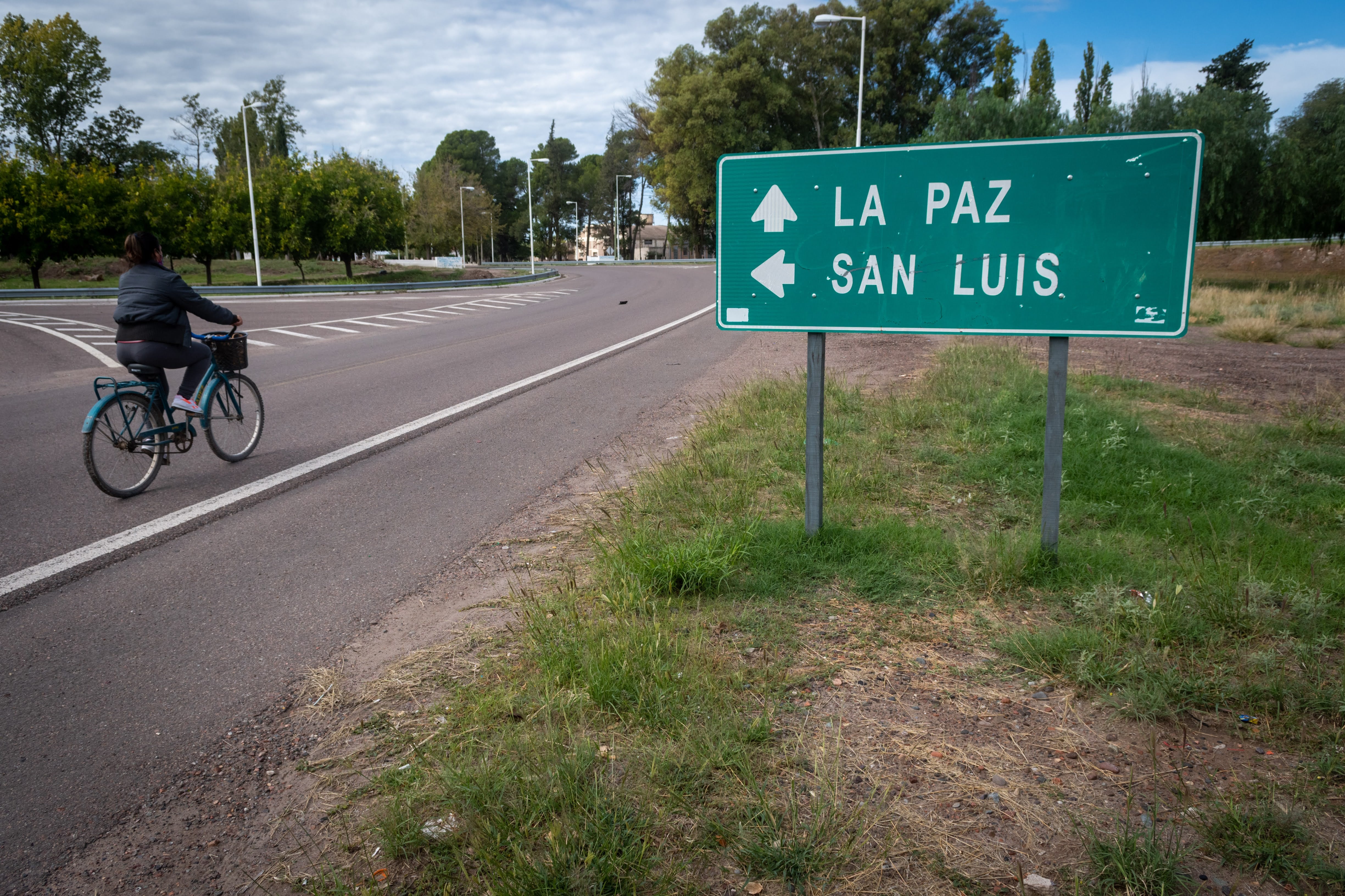 El departamento de La Paz es el primero sobre el que ponen un pie dentro de Mendoza quienes ingresan desde el Este.