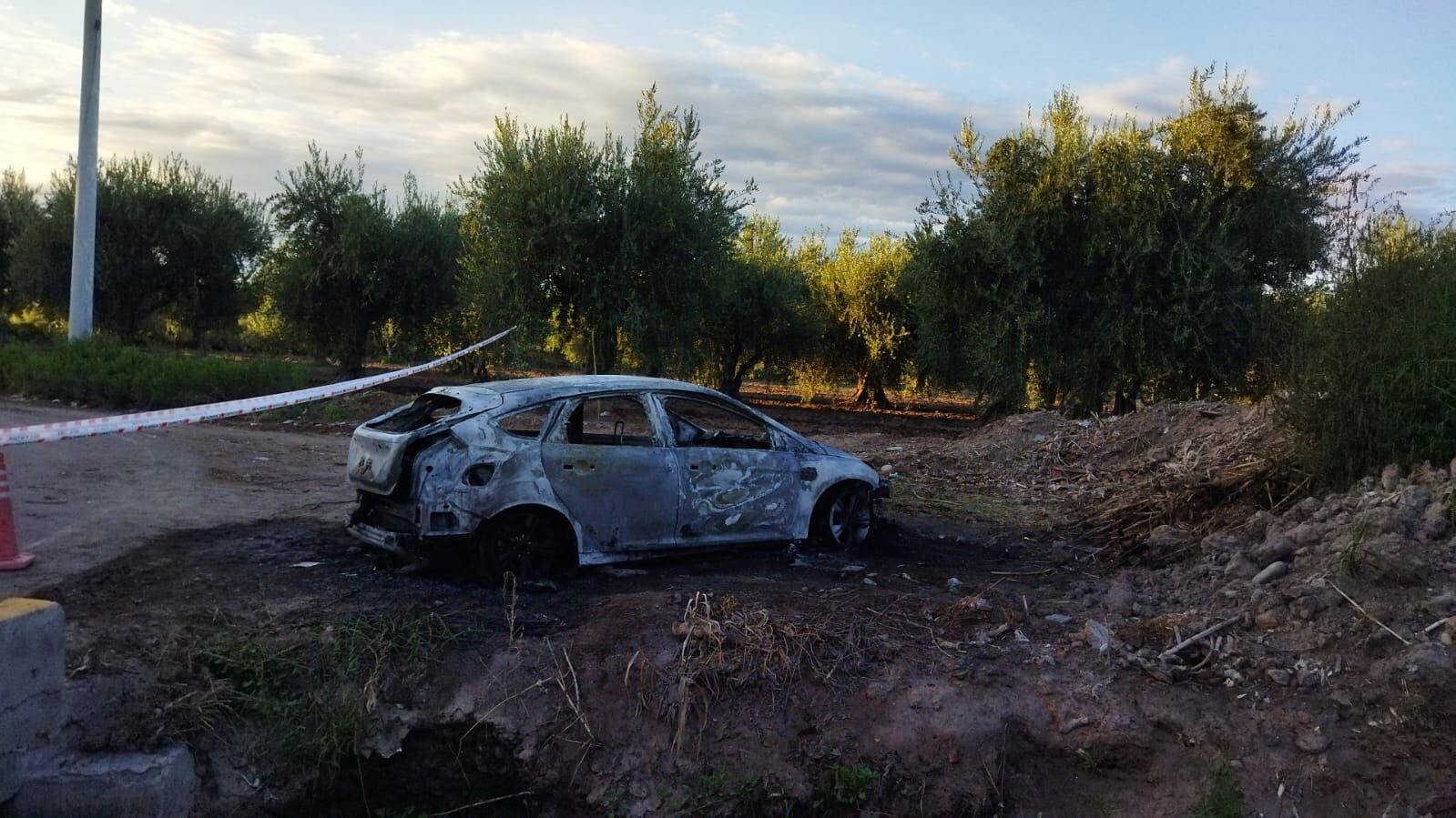 Encontraron el auto de Jean Carlos Sosa Delgado.