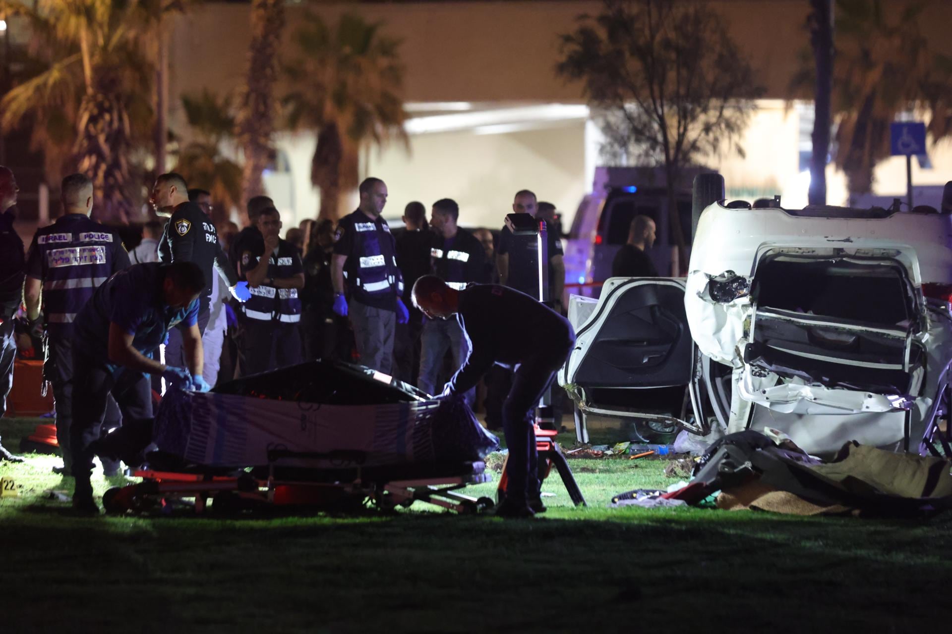 Un muerto y al menos cinco heridos en un nuevo atentado en Tel Aviv. / Foto: EFE/EPA/ABIR SULTAN
