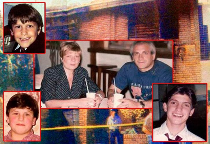 José Bagnato (42); su esposa Alicia Plaza (40); sus hijos Fernando (14) y Alejandro (9) y Nicolás Borda (11) un amigo.