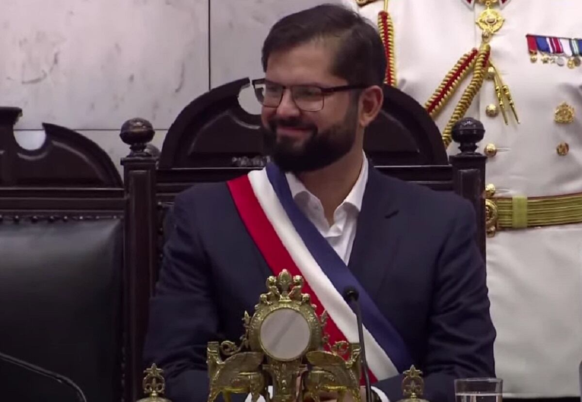 Gabriel Boric, presidente de Chile