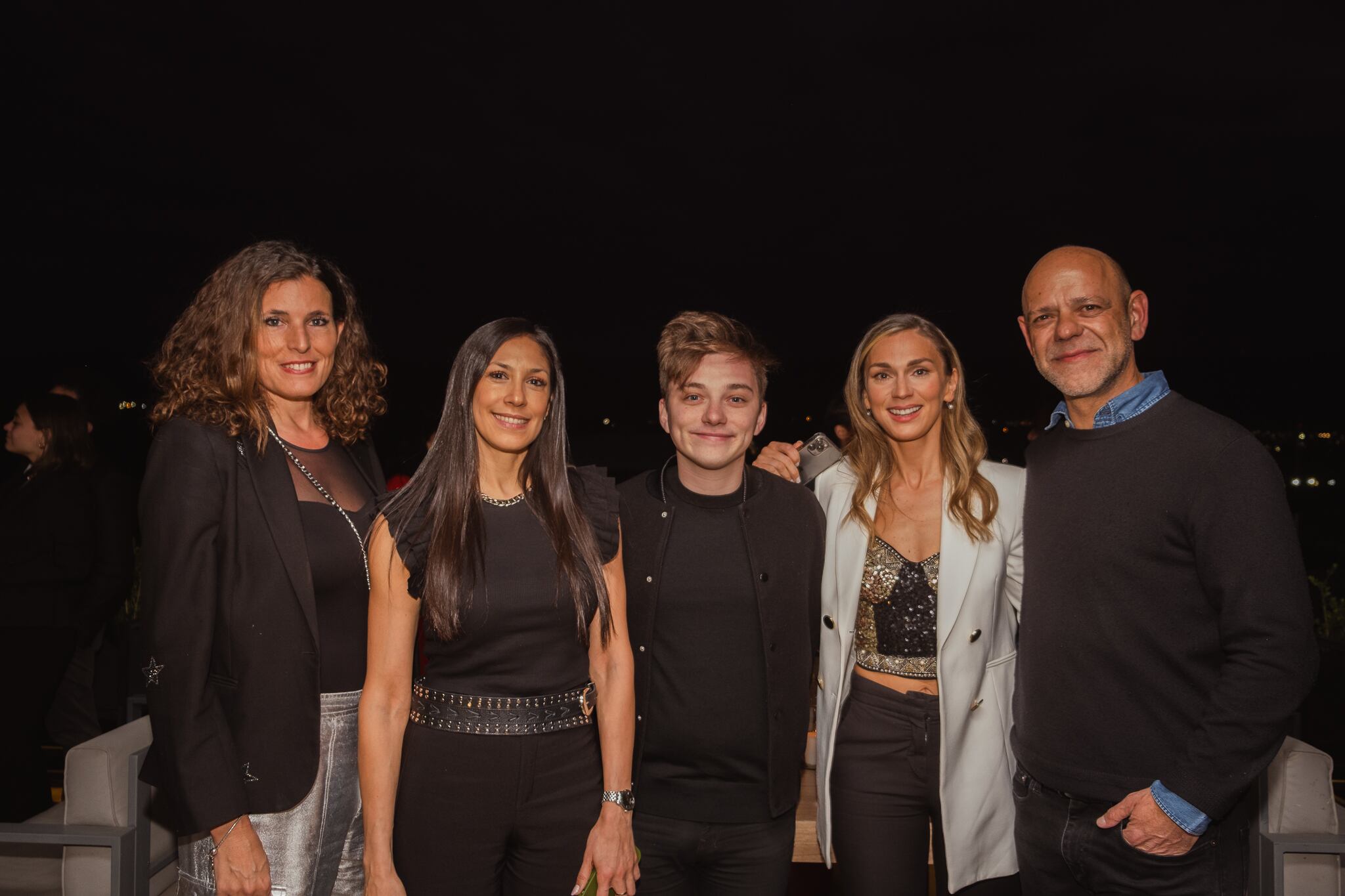 Julia Bearzi, Sabrina Salvi, María José Rubio Nanclares, Mateo Salvatto y Luis Zambonini.  