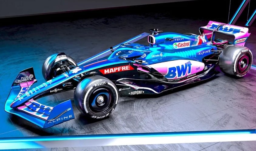 F1: Se presentó el Alpine A522