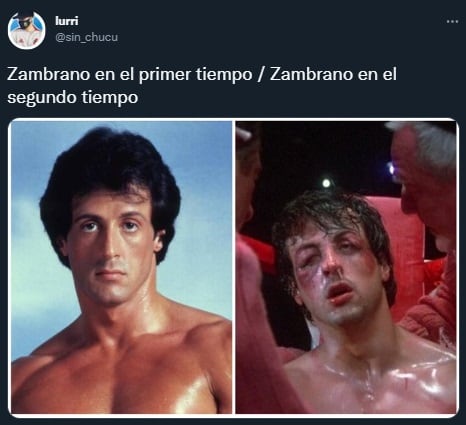 Los memes sobre la pelea entre Benedetto y Zambrano