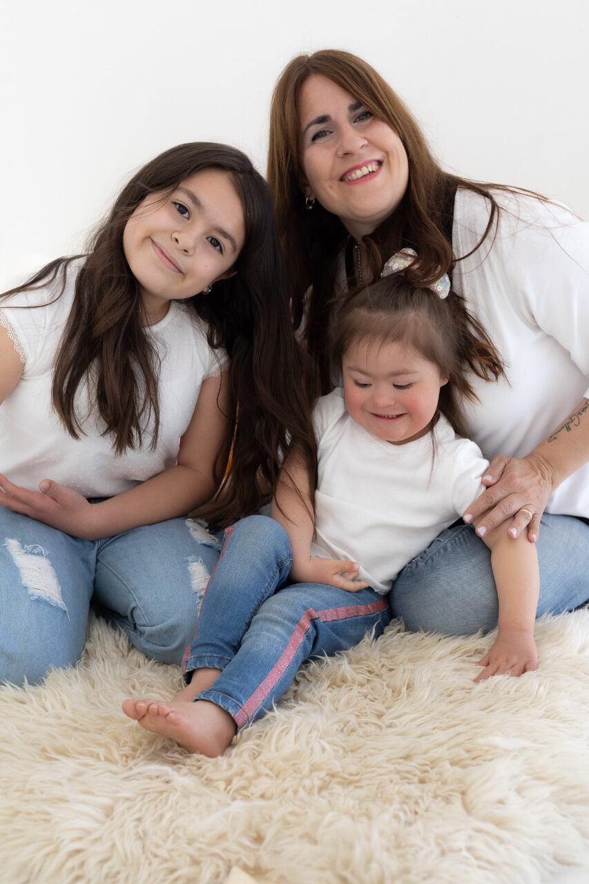 Mariana, Luci y Guille.