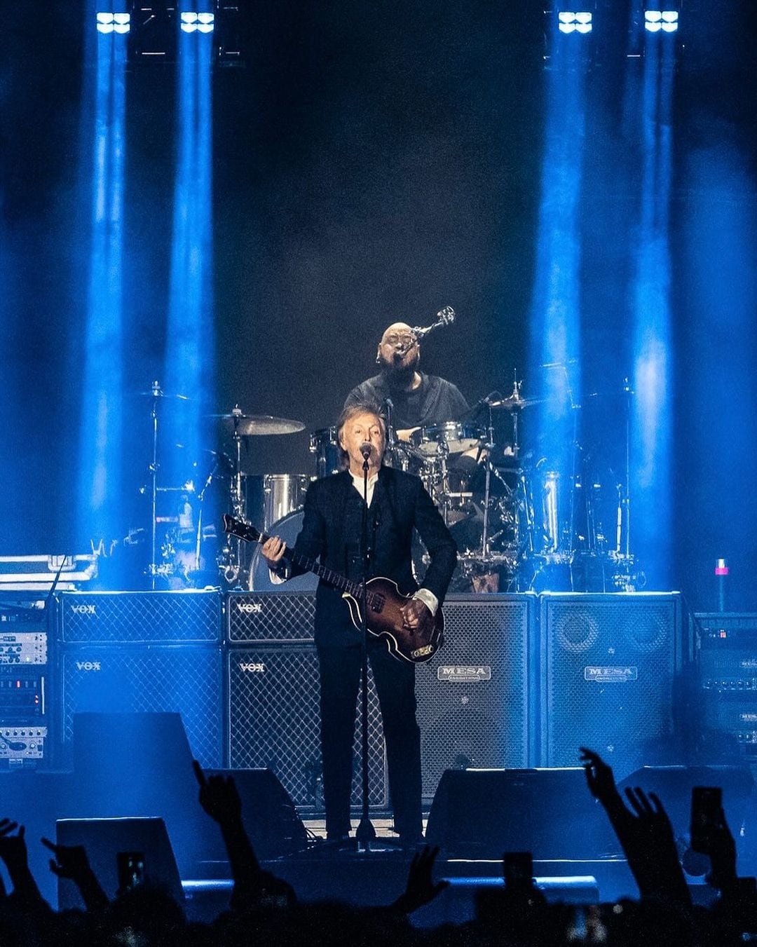 Paul McCartney se presentará esta noche por segunda vez. Luego viaja a Córdoba.