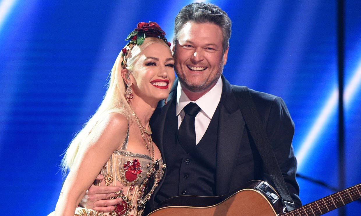 Gwen Stefani se casó con Blake Shelton