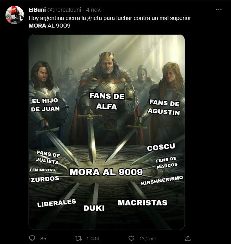 Los memes tras la eliminación de Mora