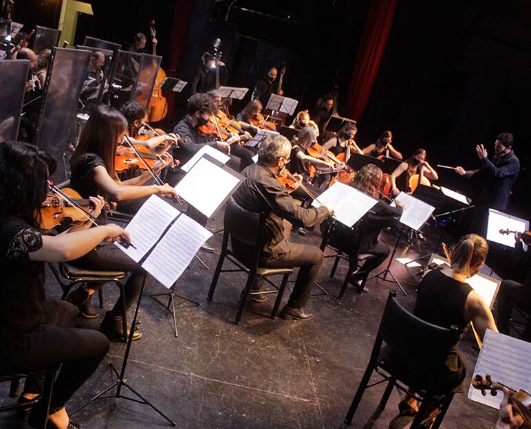 Ensayo de la orquesta